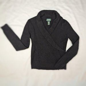 Vintage Ralph Lauren Cashmere-Angora Blend Sweater